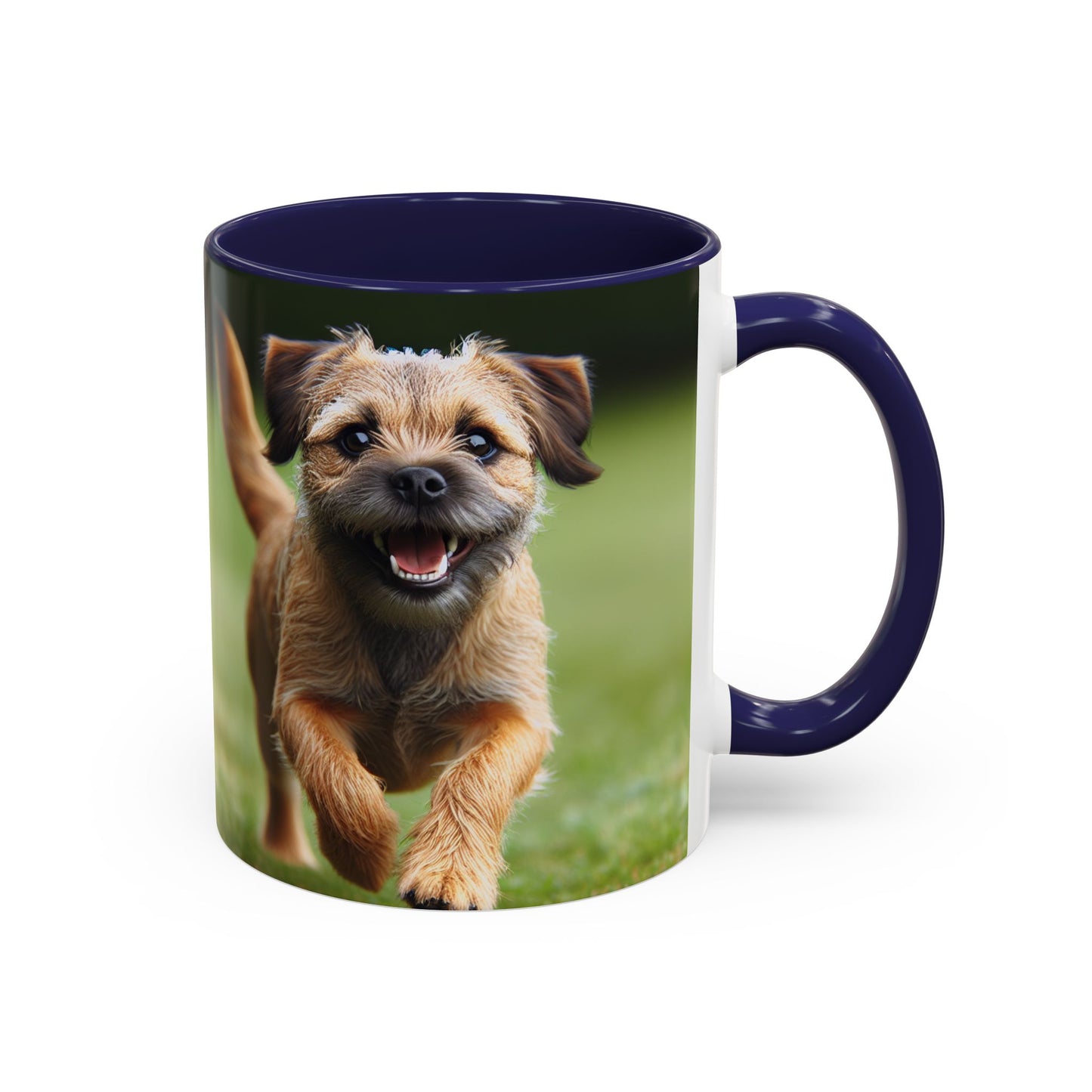 Border Terrier Accent Coffee Mug - Perfect Gift for Dog Lovers