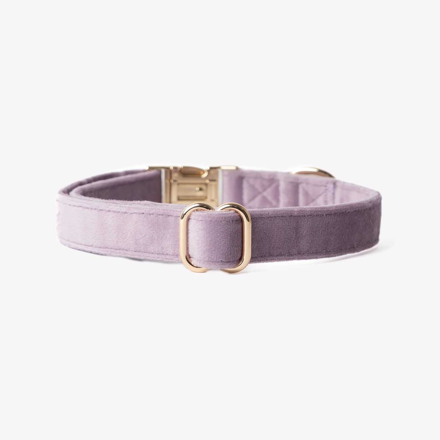 Collier pour chien en velours « Lilas »