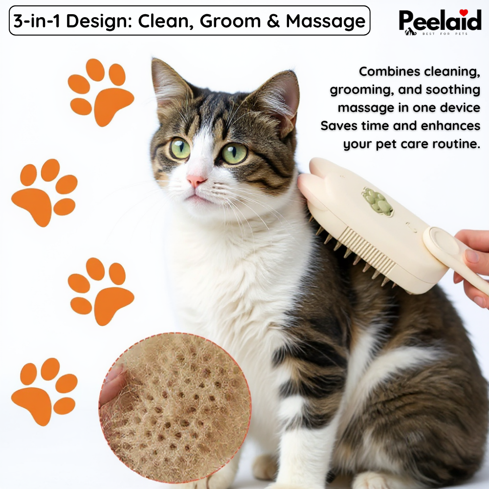 Cepillo de vapor para mascotas Peelaid™