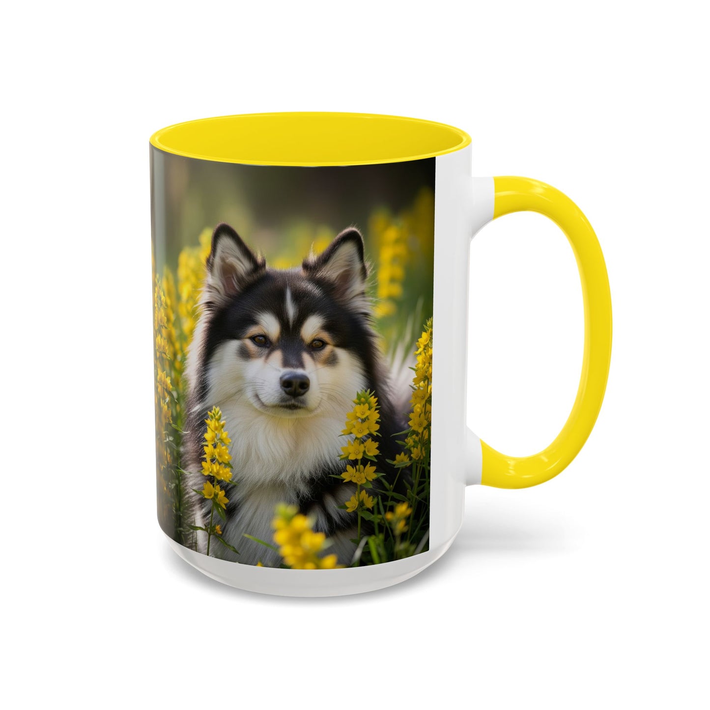 Taza con diseño de perro lapón sueco: el regalo perfecto para los amantes de los perros.