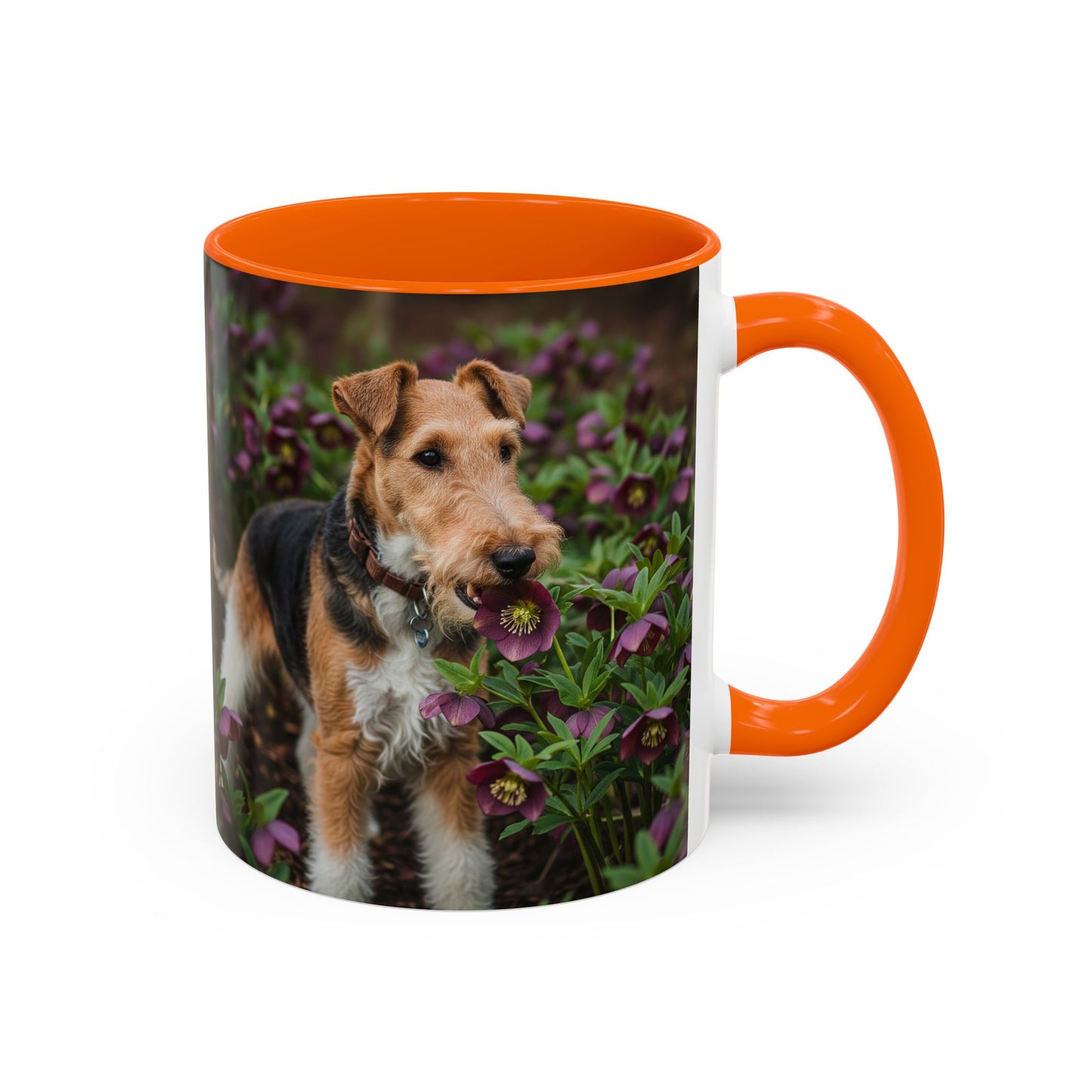 Wire Fox Terrier Accent Coffee Mug - Perfect Gift for Dog Lovers