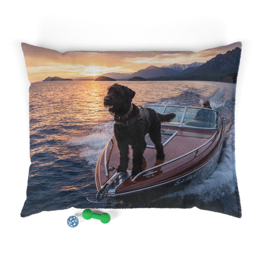 Black Russian Terrier Pet Bed