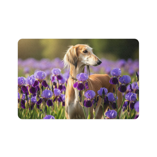 Pet Food Mat (12x18) - Saluki