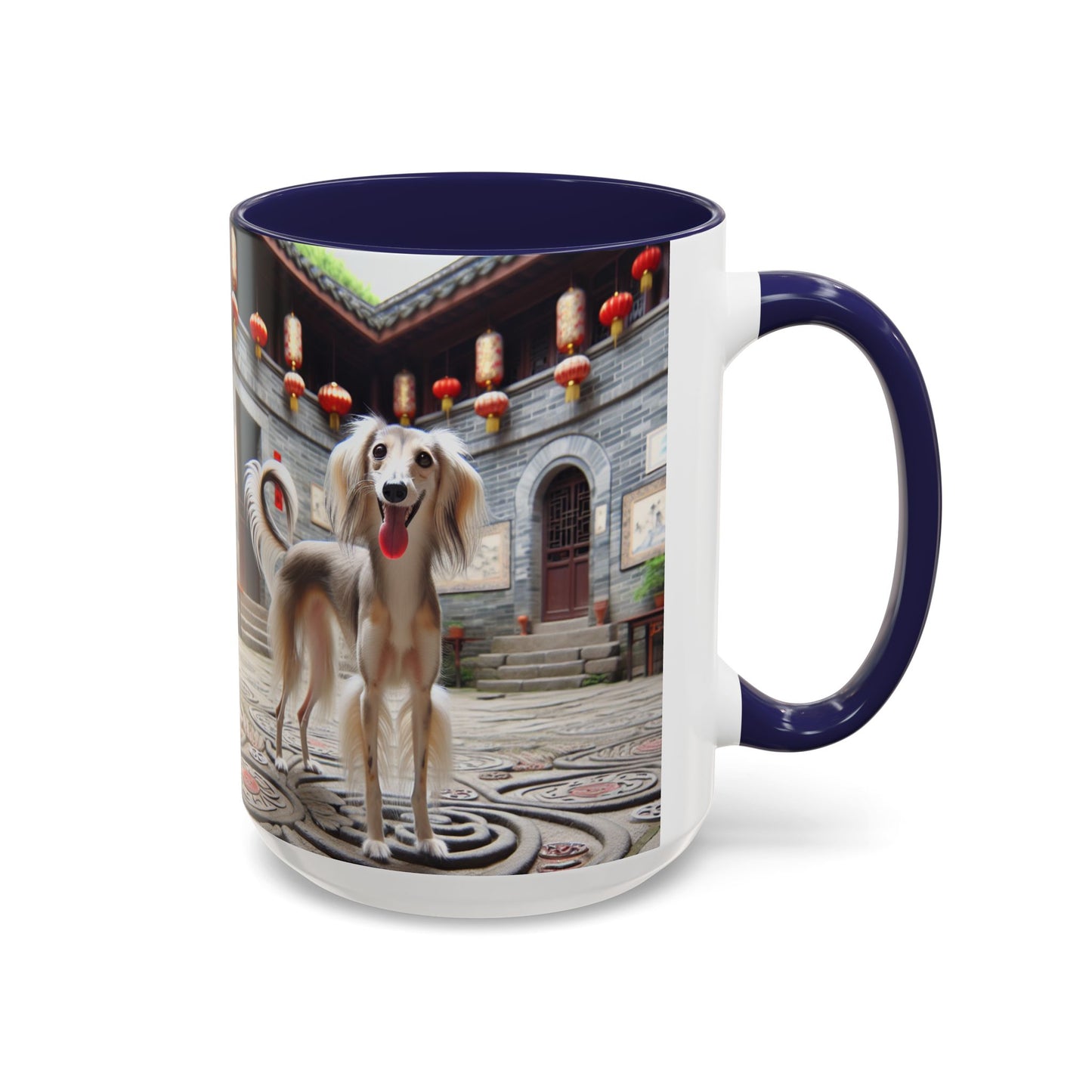 Chinese Saluki Accent Coffee Mug - Perfect Gift for Dog Lovers
