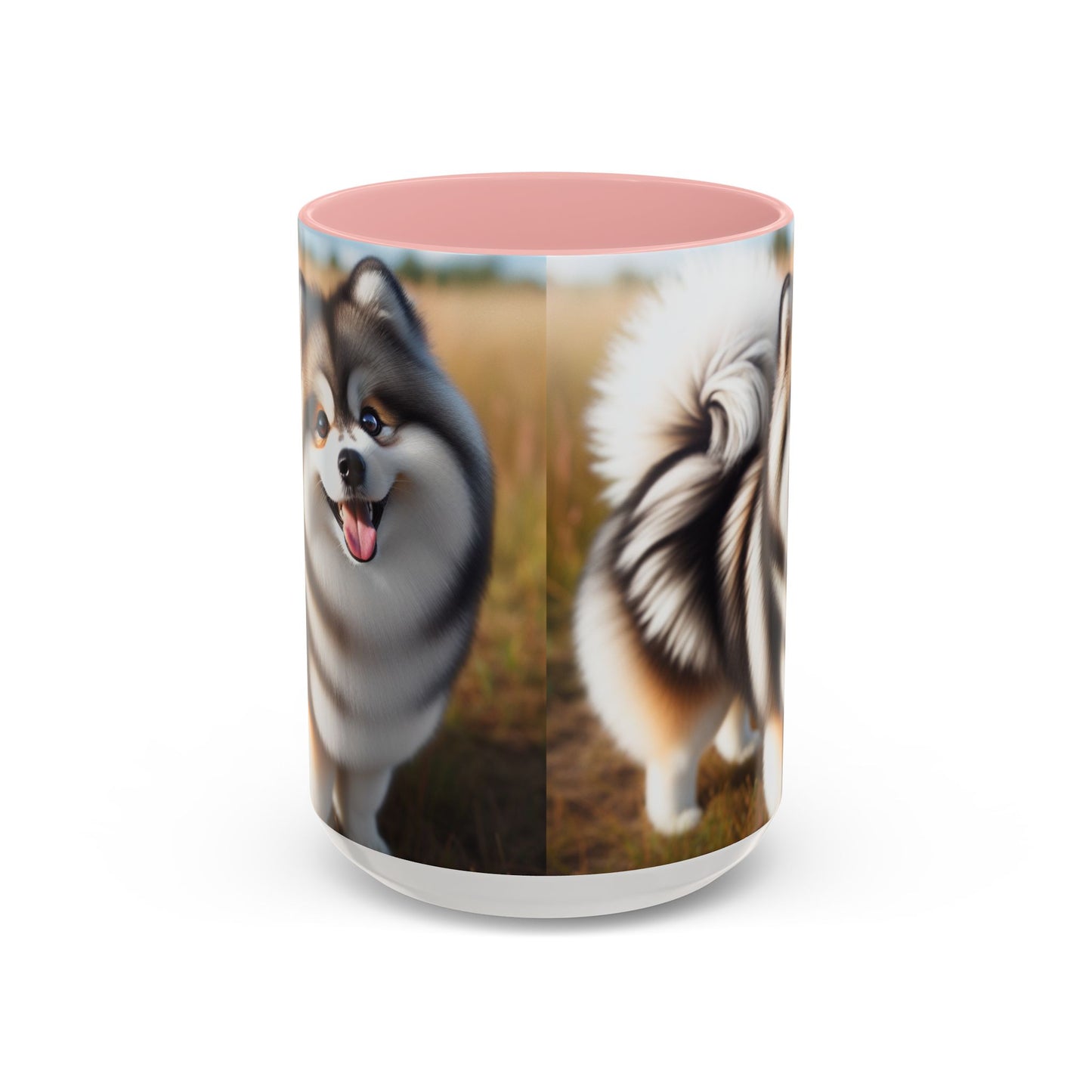 Taza de café con detalles de Pomsky: el regalo perfecto para los amantes de los perros