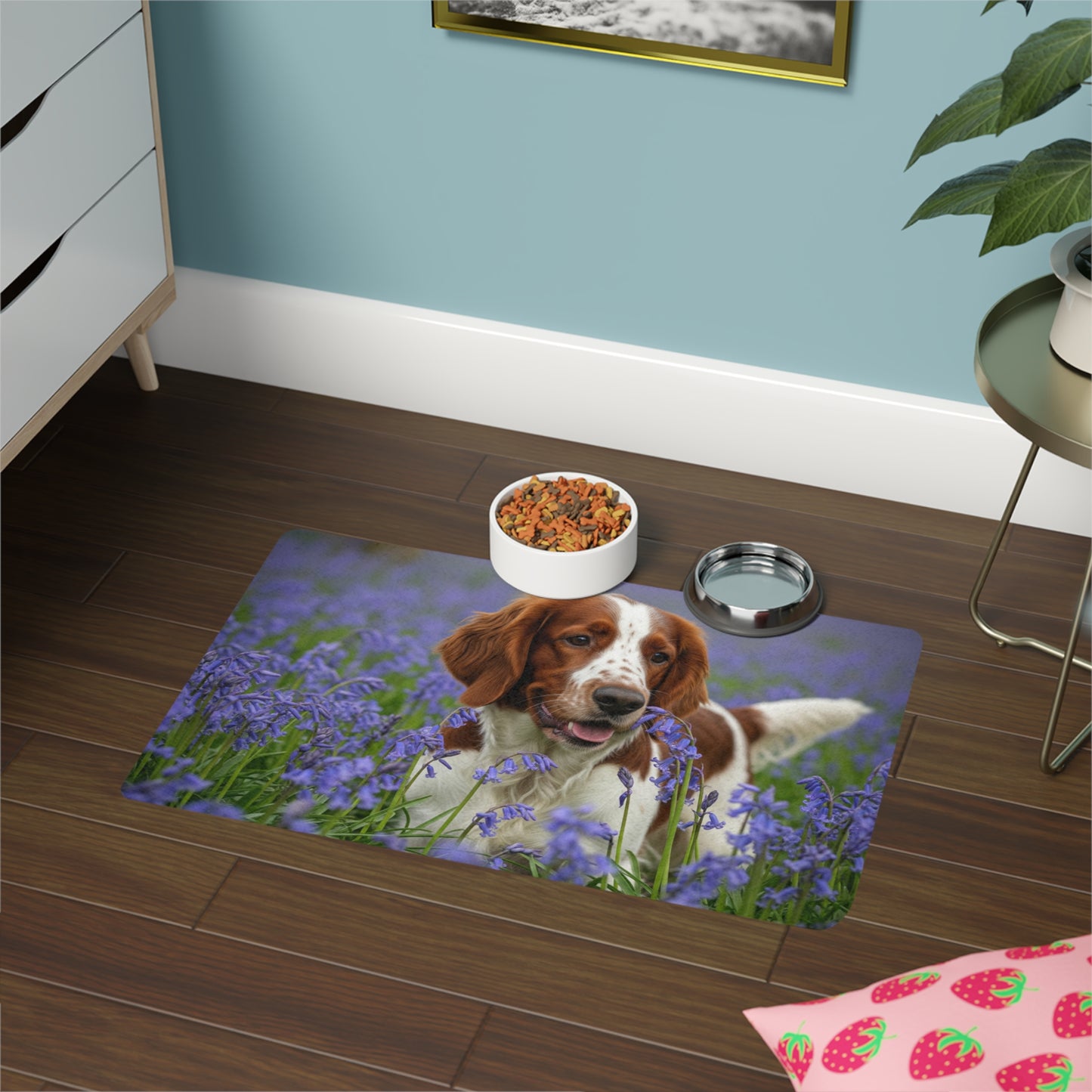 Pet Food Mat (12x18) - Welsh Springer Spaniel