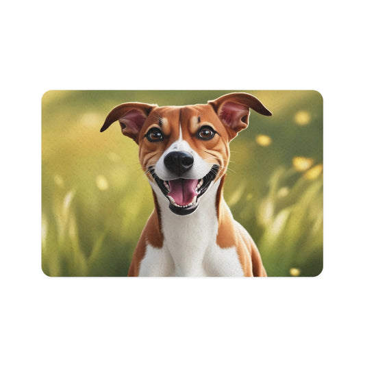 Pet Food Mat (12x18) - Basenji