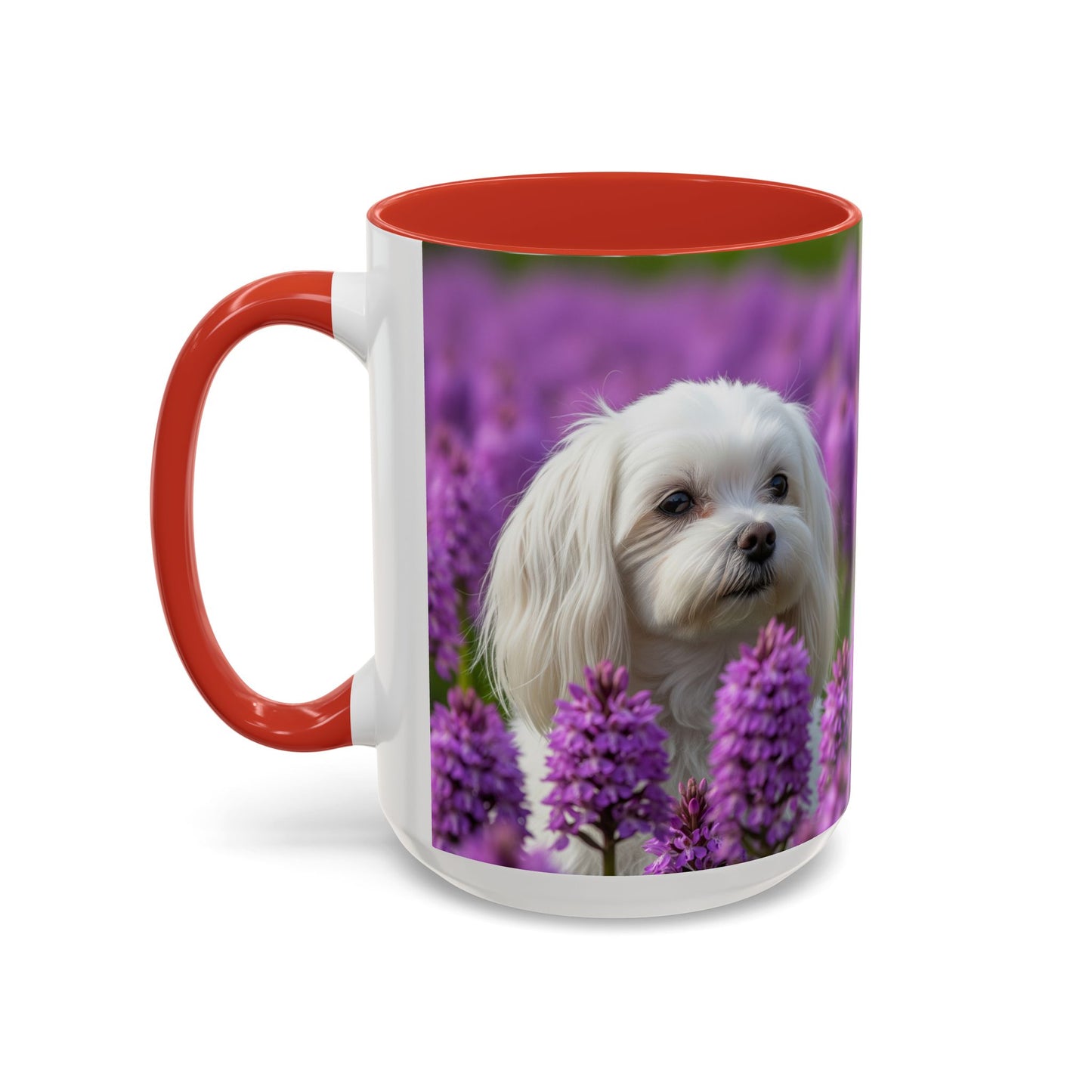 Mug à café à motif maltais - Cadeau idéal pour les amoureux des chiens