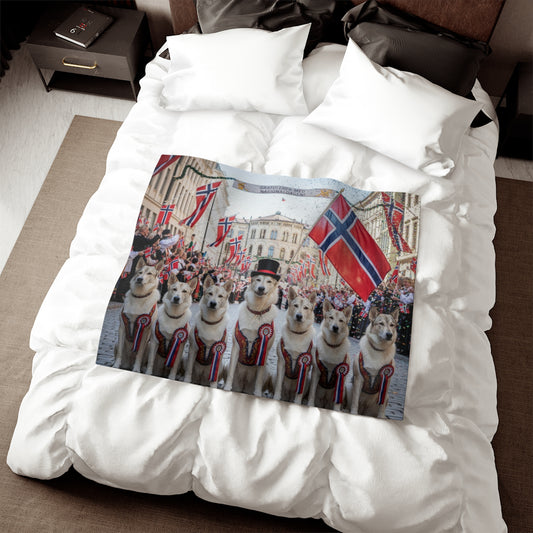 Norwegian Elkhound Blanket