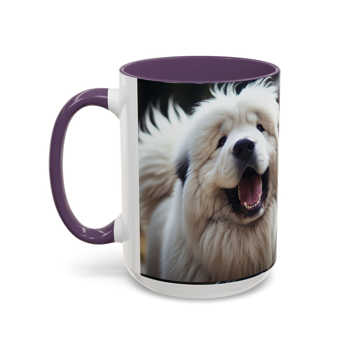 Tatra Shepherd Dog Accent Coffee Mug - Perfect Gift for Dog Lovers