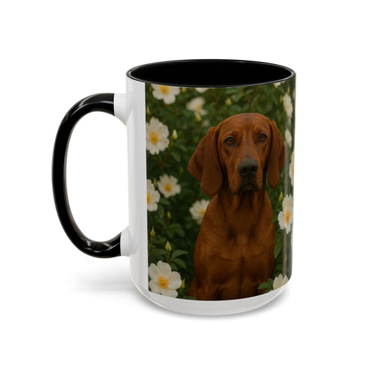 Taza de café con diseño de Redbone Coonhound: el regalo perfecto para los amantes de los perros.