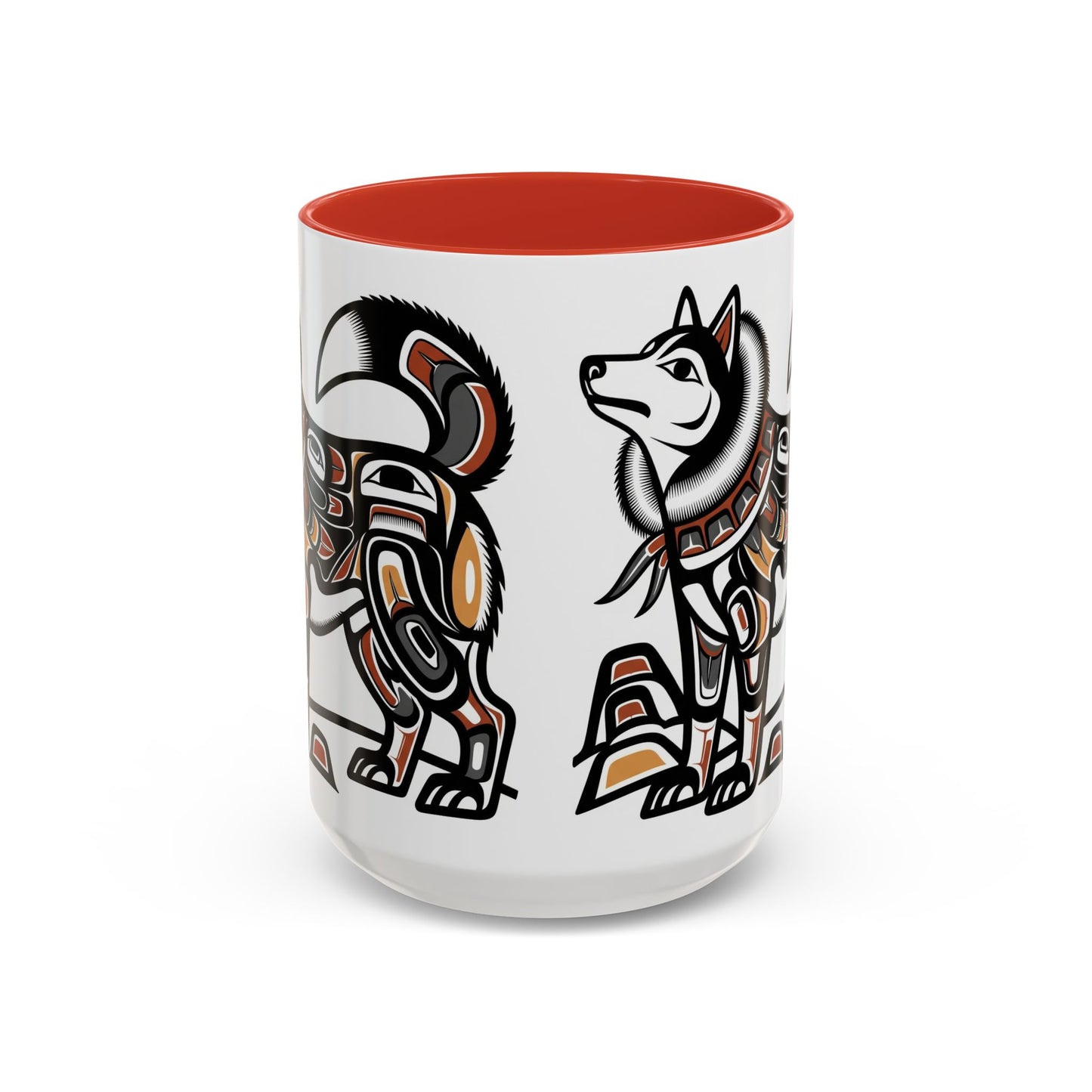 Siberian Husky Accent Coffee Mug - Perfect Gift for Dog Lovers