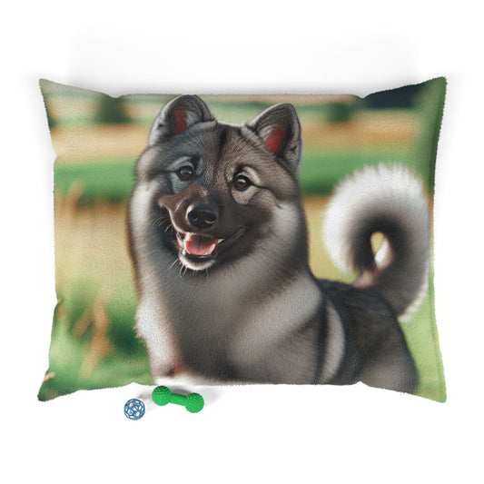 Norwegian Elkhound Pet Bed