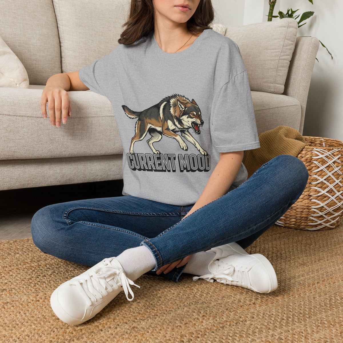 Czechoslovakian Wolfdog Current Mood Tee Shirt