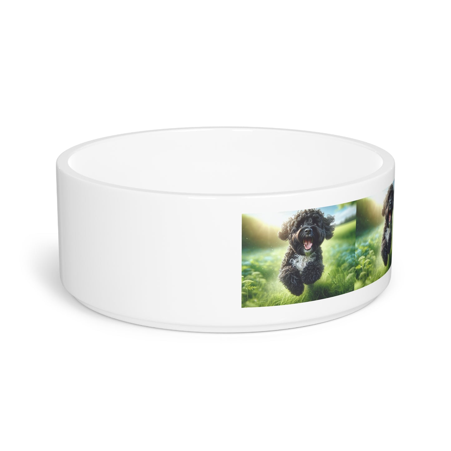 Portuguese Water Dog Pet Bowl