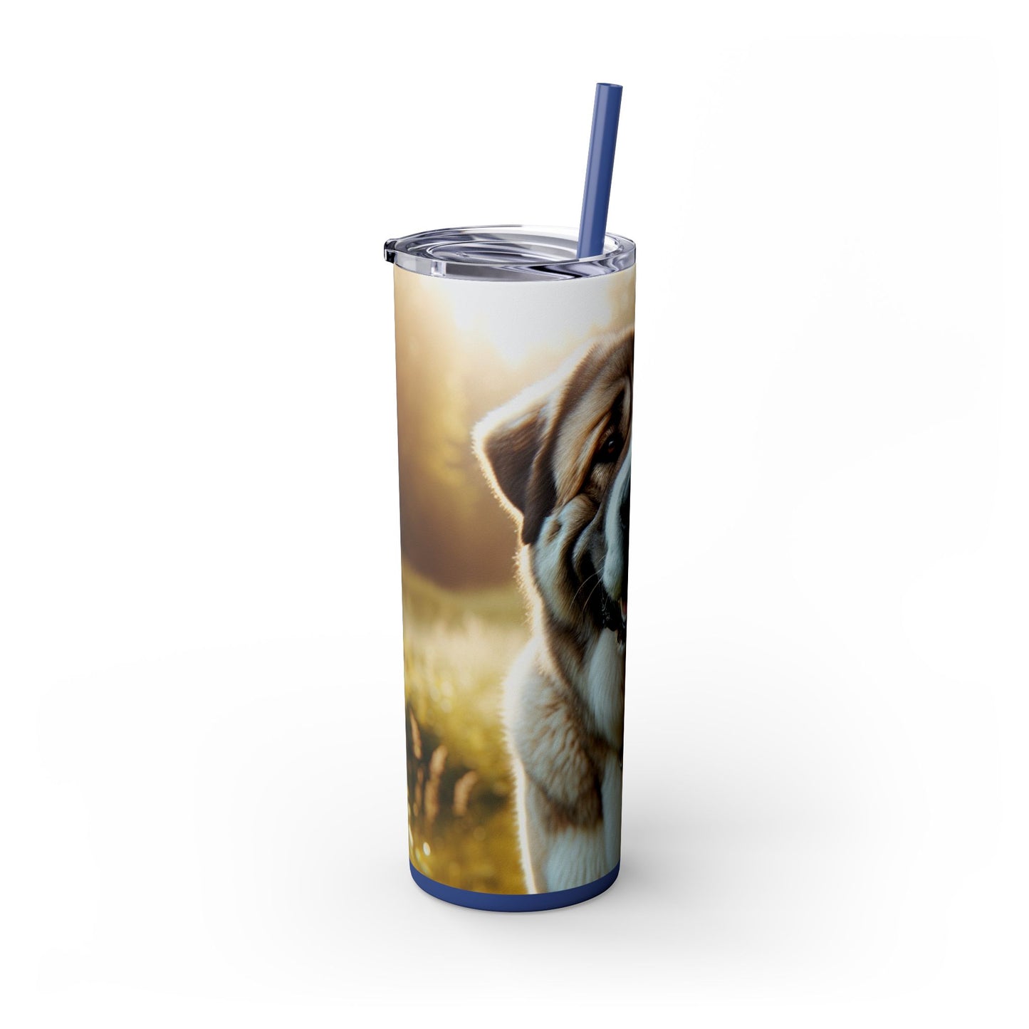 Gobelet isotherme à paille en forme de berger d'Asie centrale, 590 ml