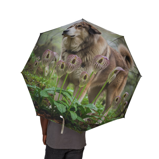 Bakharwal Semi-Automatic Foldable Umbrella