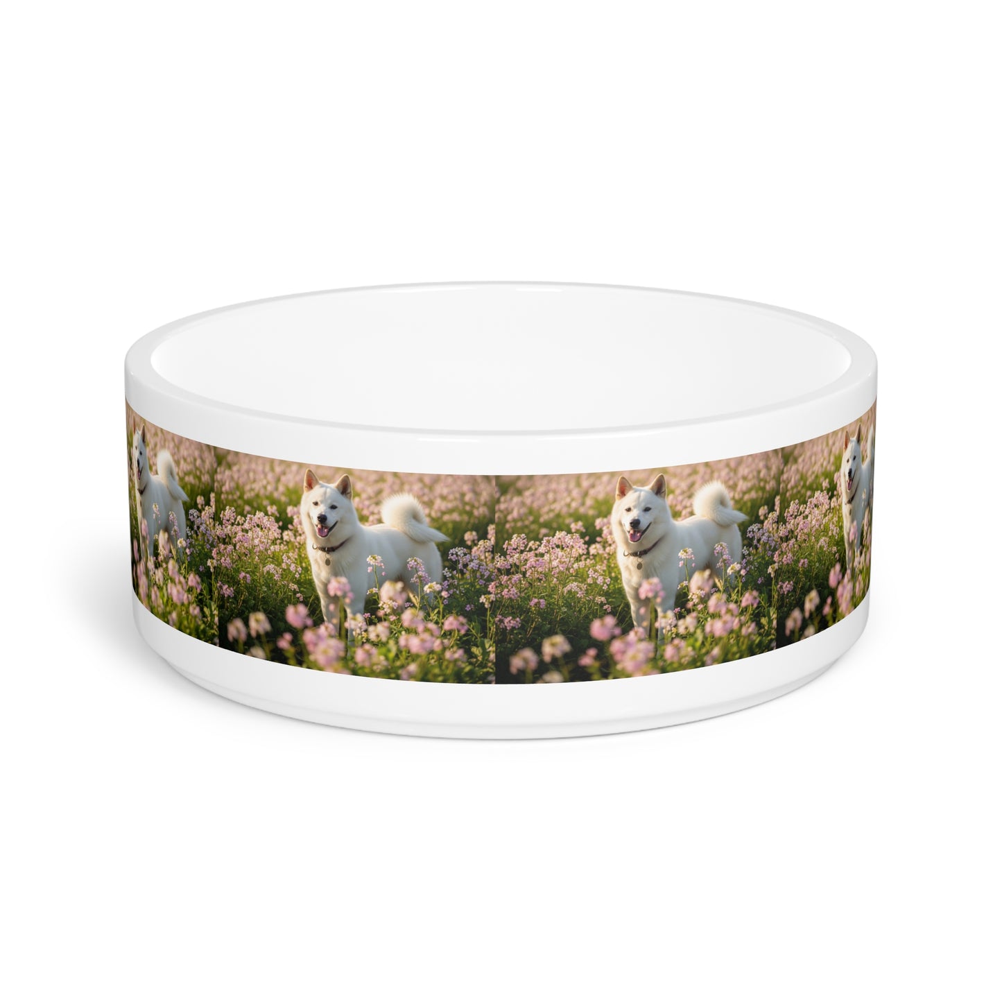 Ceramic Pet Bowl – 16 oz Dog Feeding Bowl