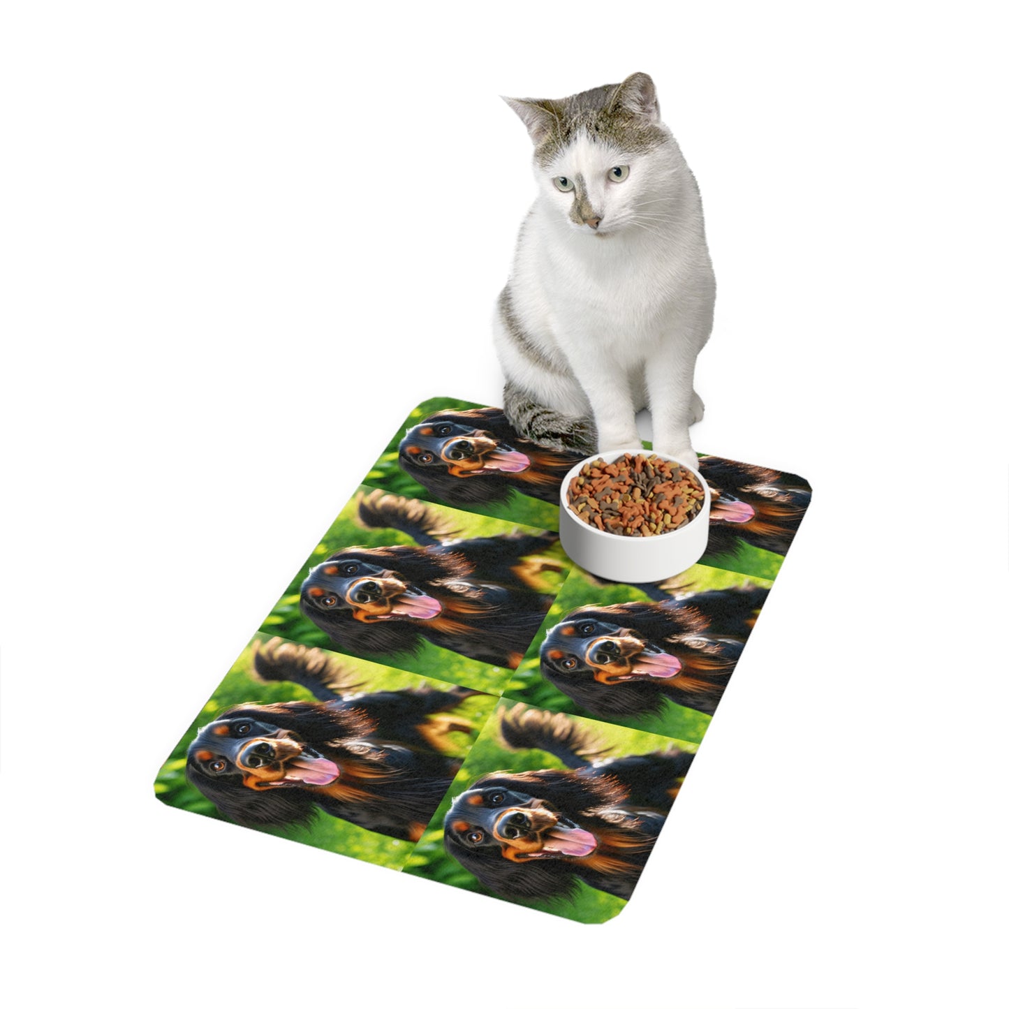 Pet Food Mat (12x18) - Gordon Setter