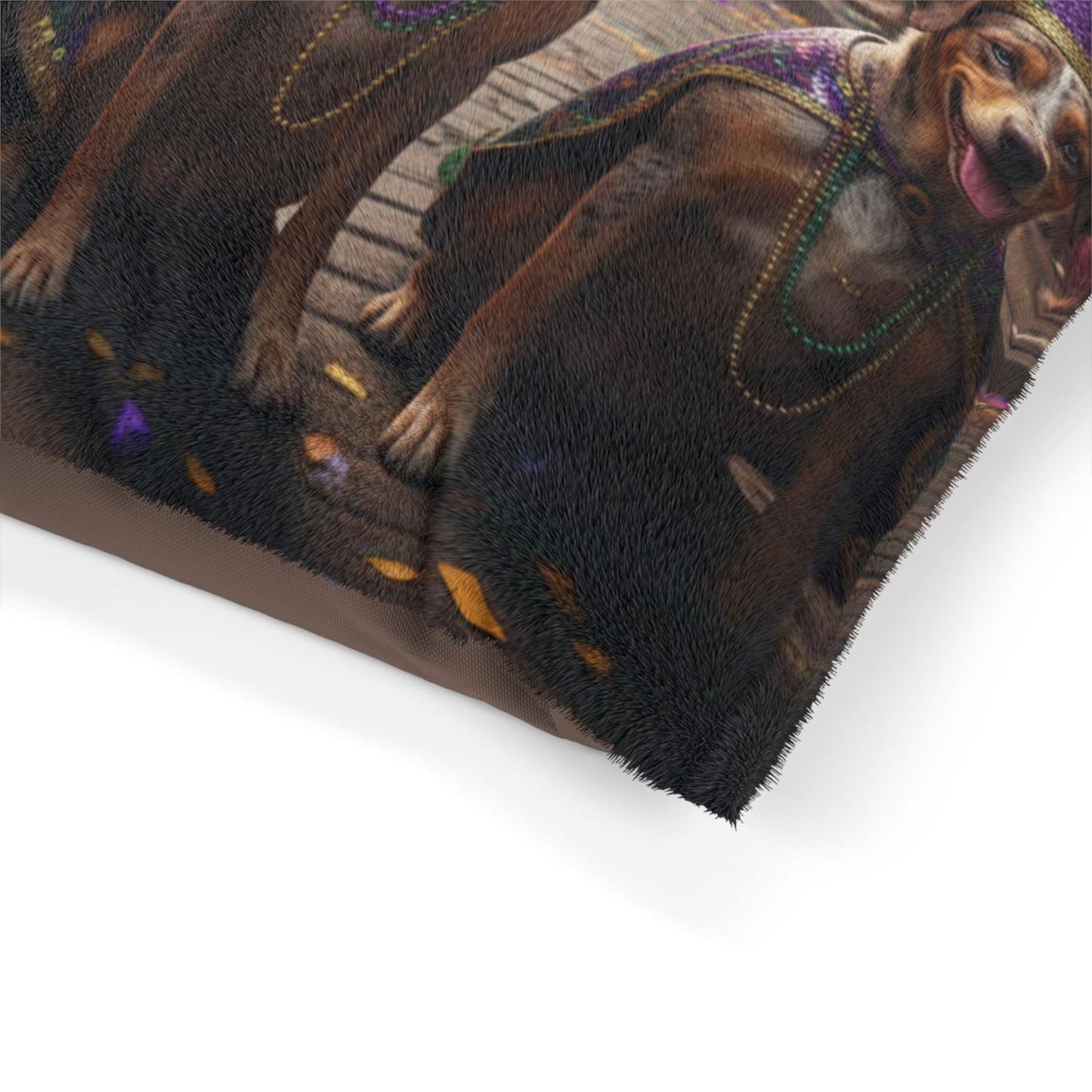 Mardi Gras Dog Parade Pet Bed