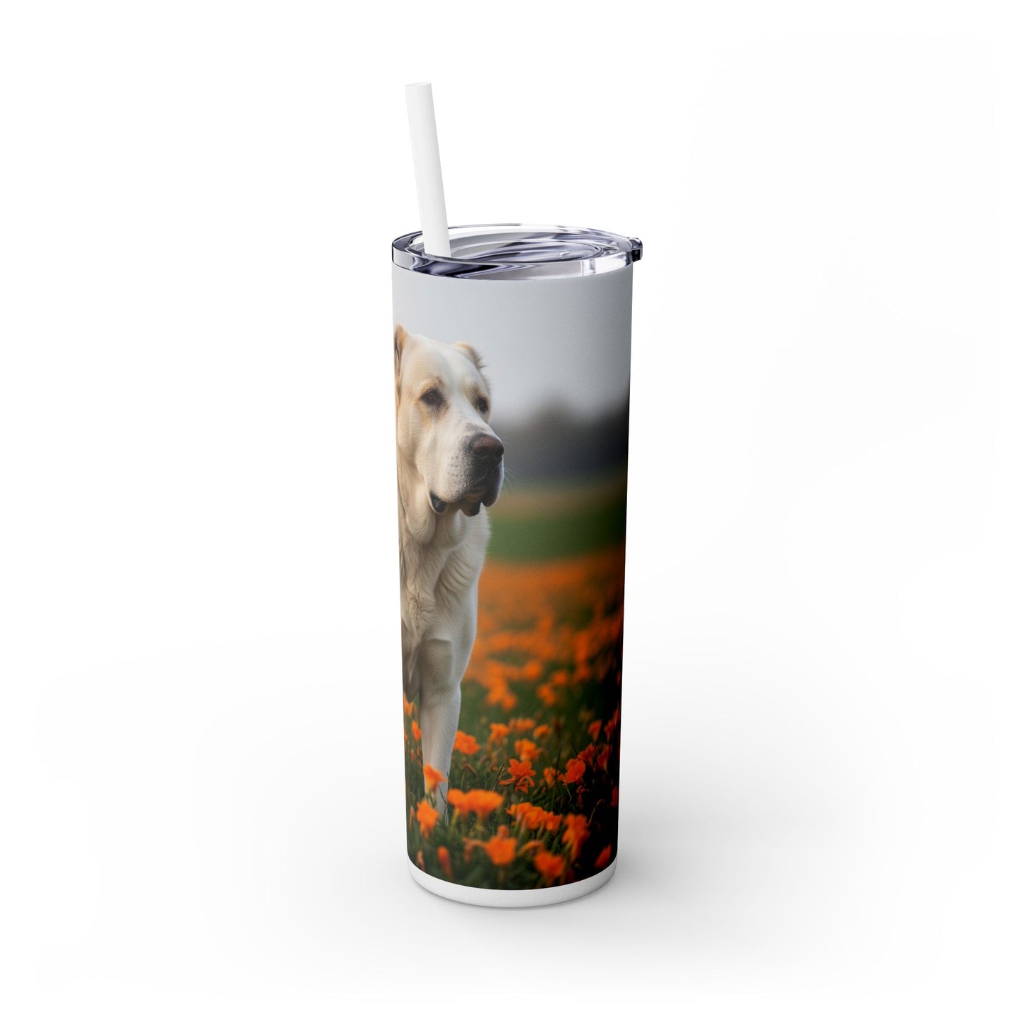 Gobelet isotherme à paille en forme de berger d'Asie centrale, 590 ml