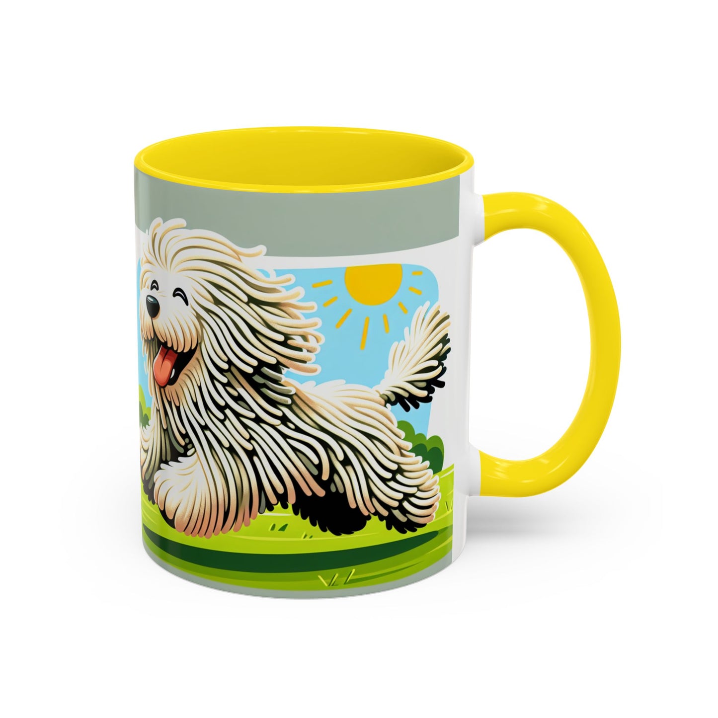 Mug Komondor Accent - Le cadeau idéal pour les amoureux des chiens