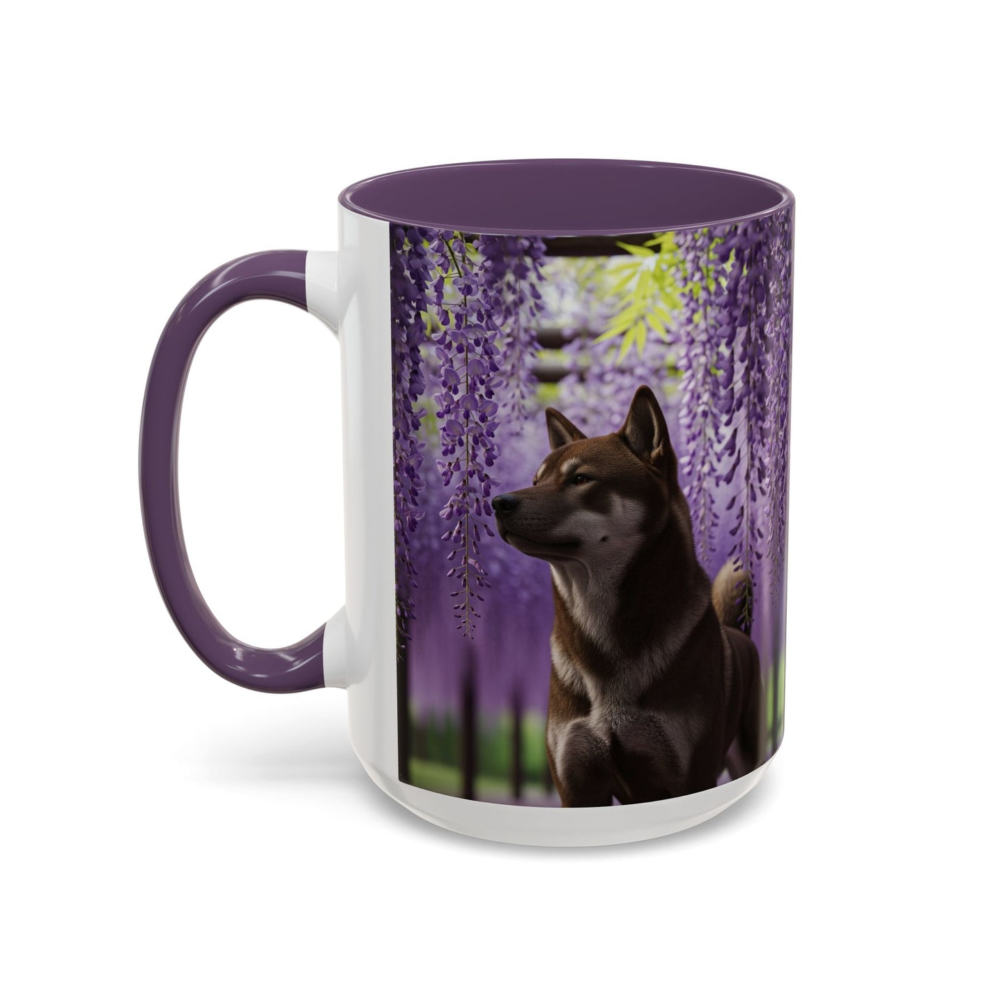 Mug à café Shikoku Accent - Cadeau idéal pour les amoureux des chiens