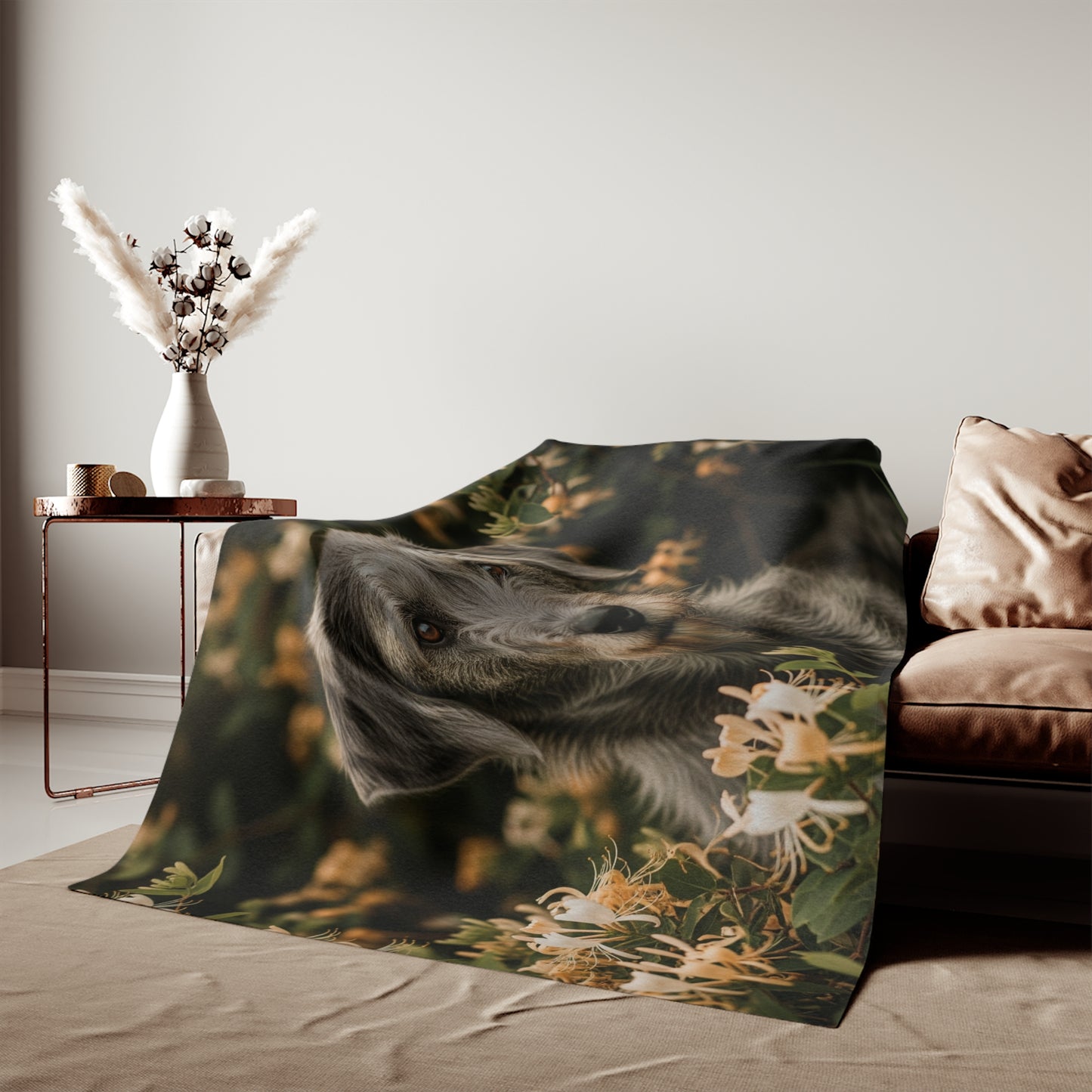 Otterhound Sweatshirt Blanket