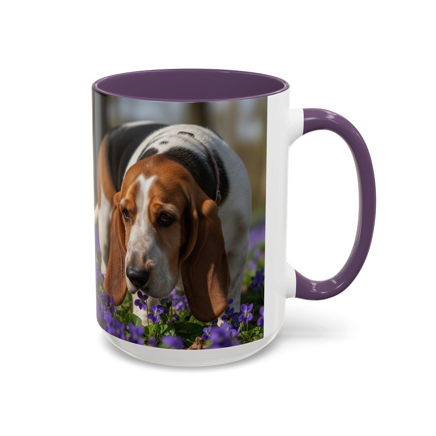 Grand Basset Griffon Vendeen Accent Coffee Mug - Perfect Gift for Dog Lovers