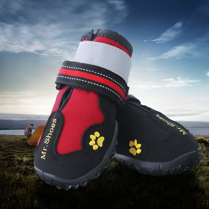 Chaussures/bottes imperméables pour chiens de taille moyenne à grande