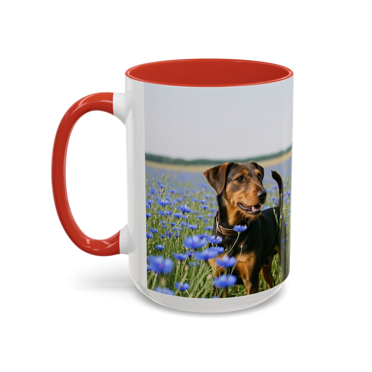 Deutscher Jagdterrier Accent Coffee Mug - Perfect Gift for Dog Lovers