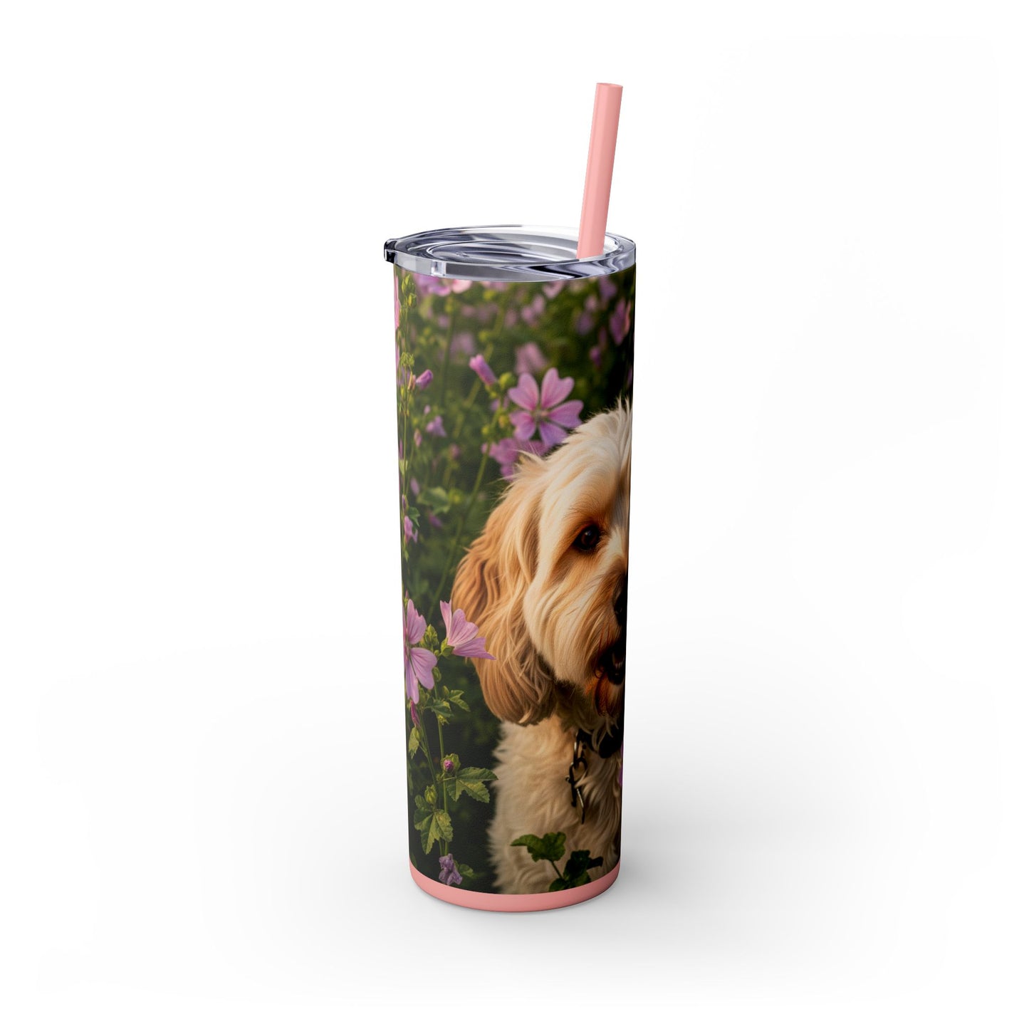 Gobelet Cockapoo avec paille, 590 ml