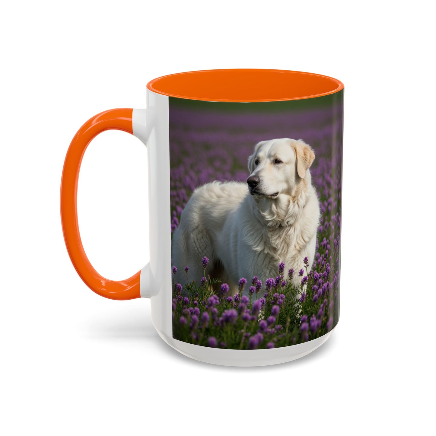 Taza de café con acento Kuvasz: regalo perfecto para los amantes de los perros