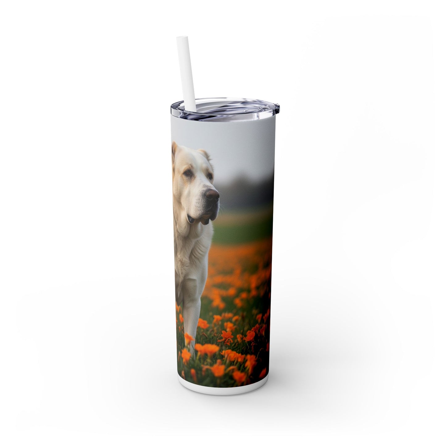 Gobelet isotherme à paille en forme de berger d'Asie centrale, 590 ml
