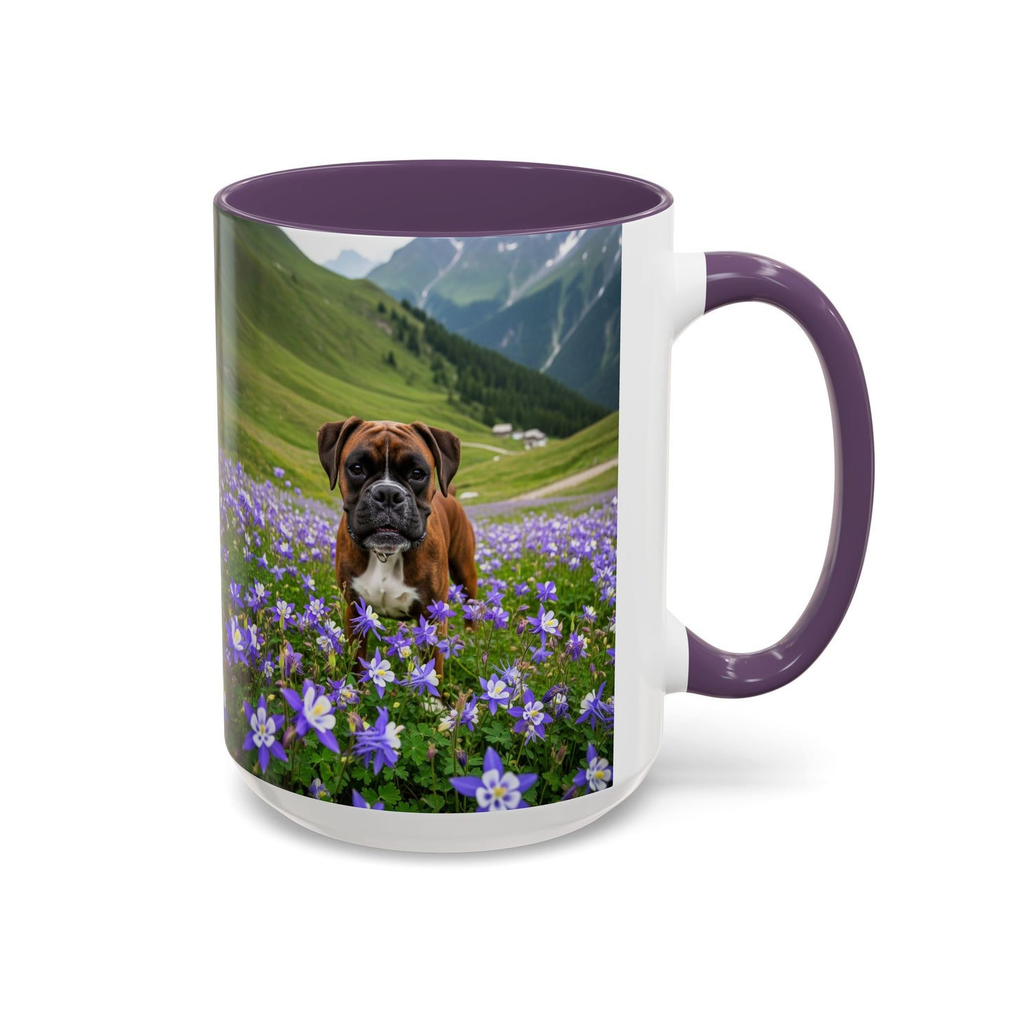 Boxer Accent Coffee Mug - Perfect Gift for Dog Lovers