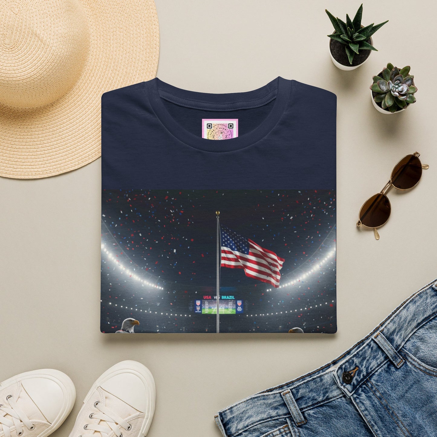 American Flag Championship T‑Shirt