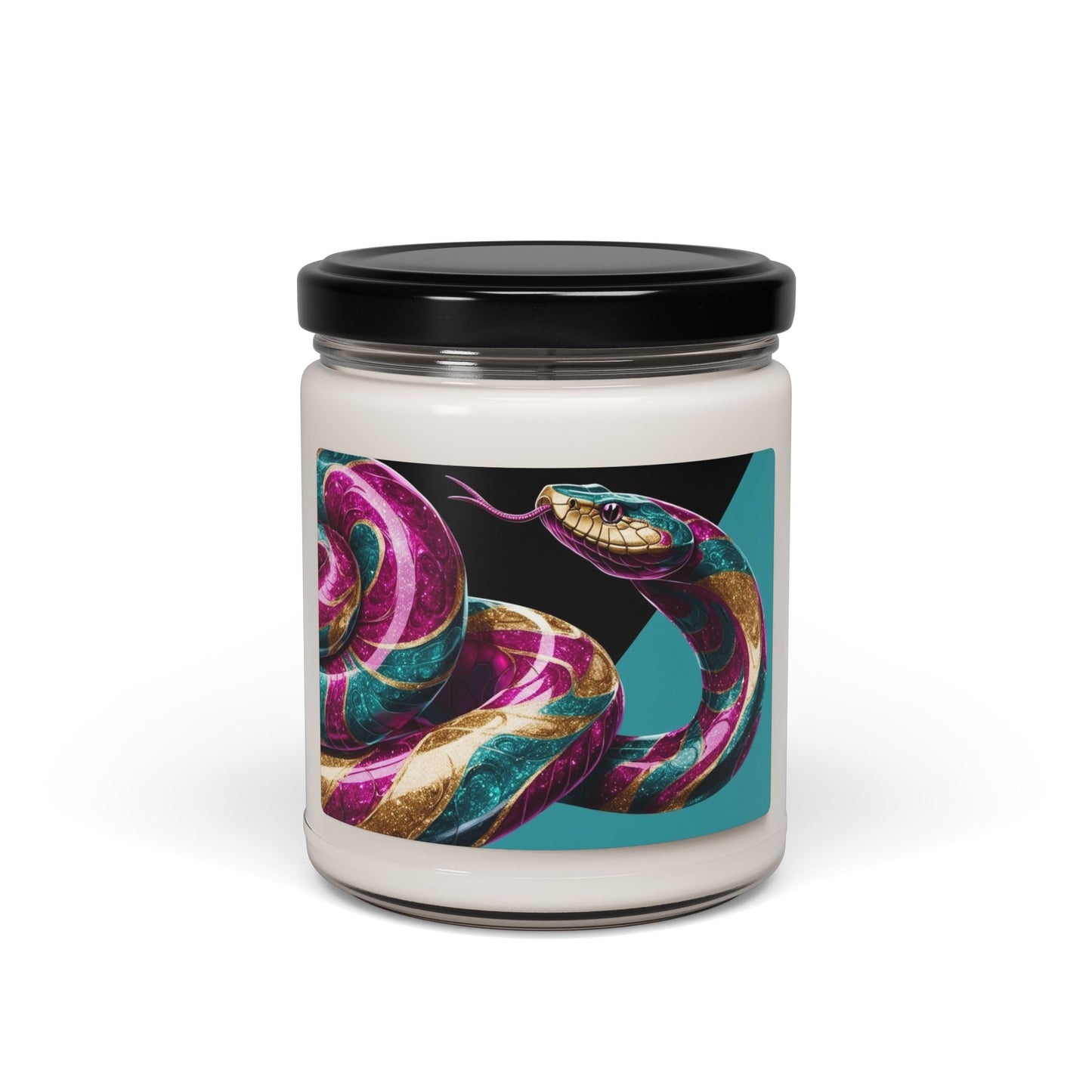 Psychedelic Snake- Scented Soy Candle, 9oz