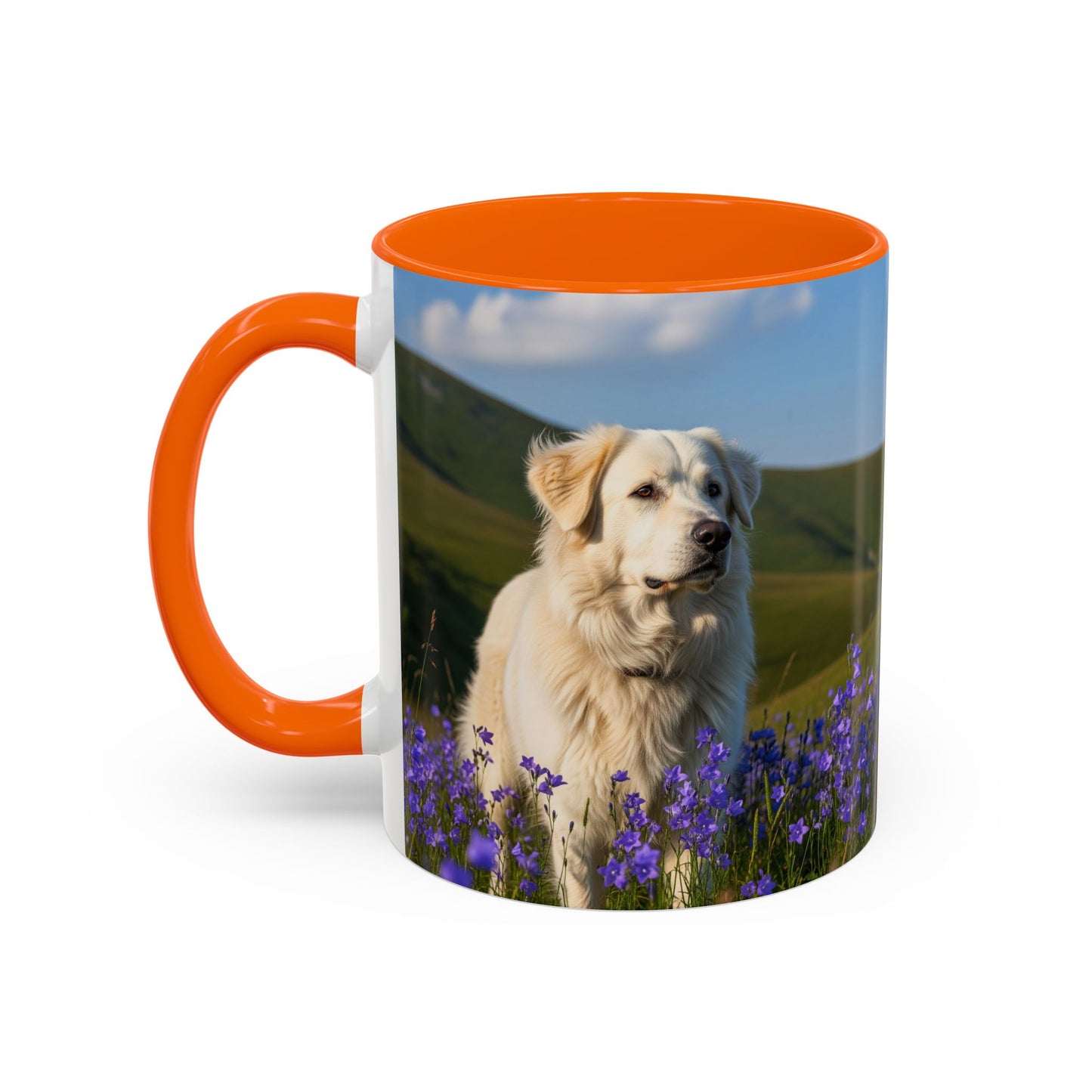 Mug à café avec motif Berger des Carpates roumain - Cadeau idéal pour les amoureux des chiens
