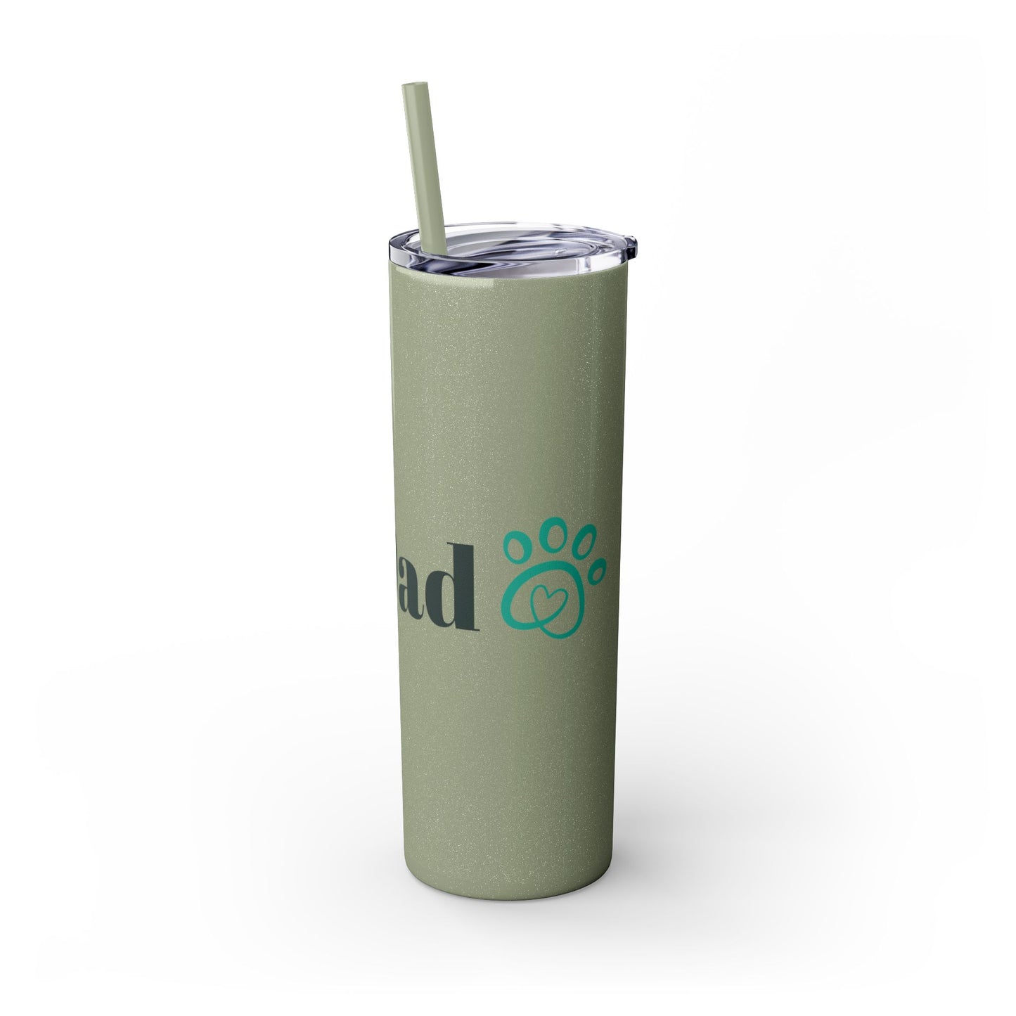 Skinny Tumbler with Straw – 20 oz Stainless Steel Cup