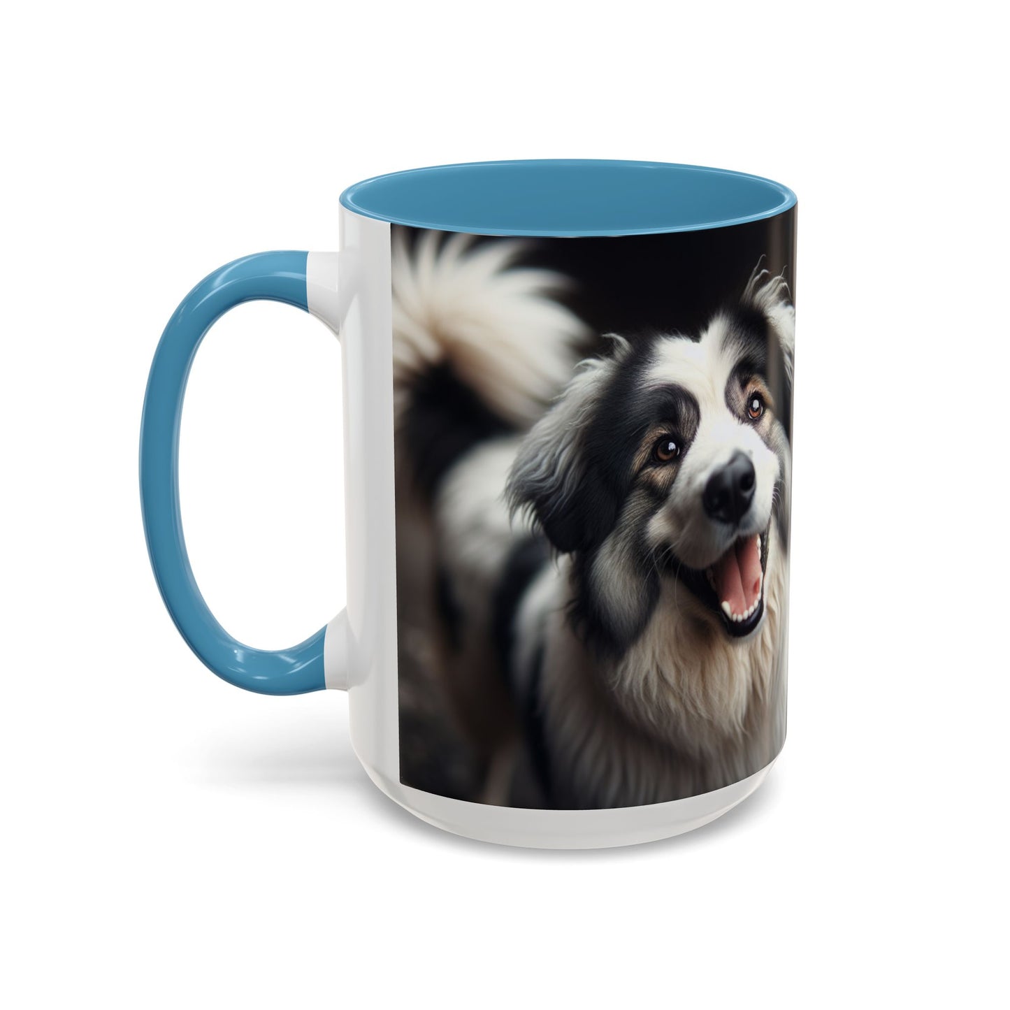 Mug à café avec motif de berger roumain Mioritic - Cadeau idéal pour les amoureux des chiens