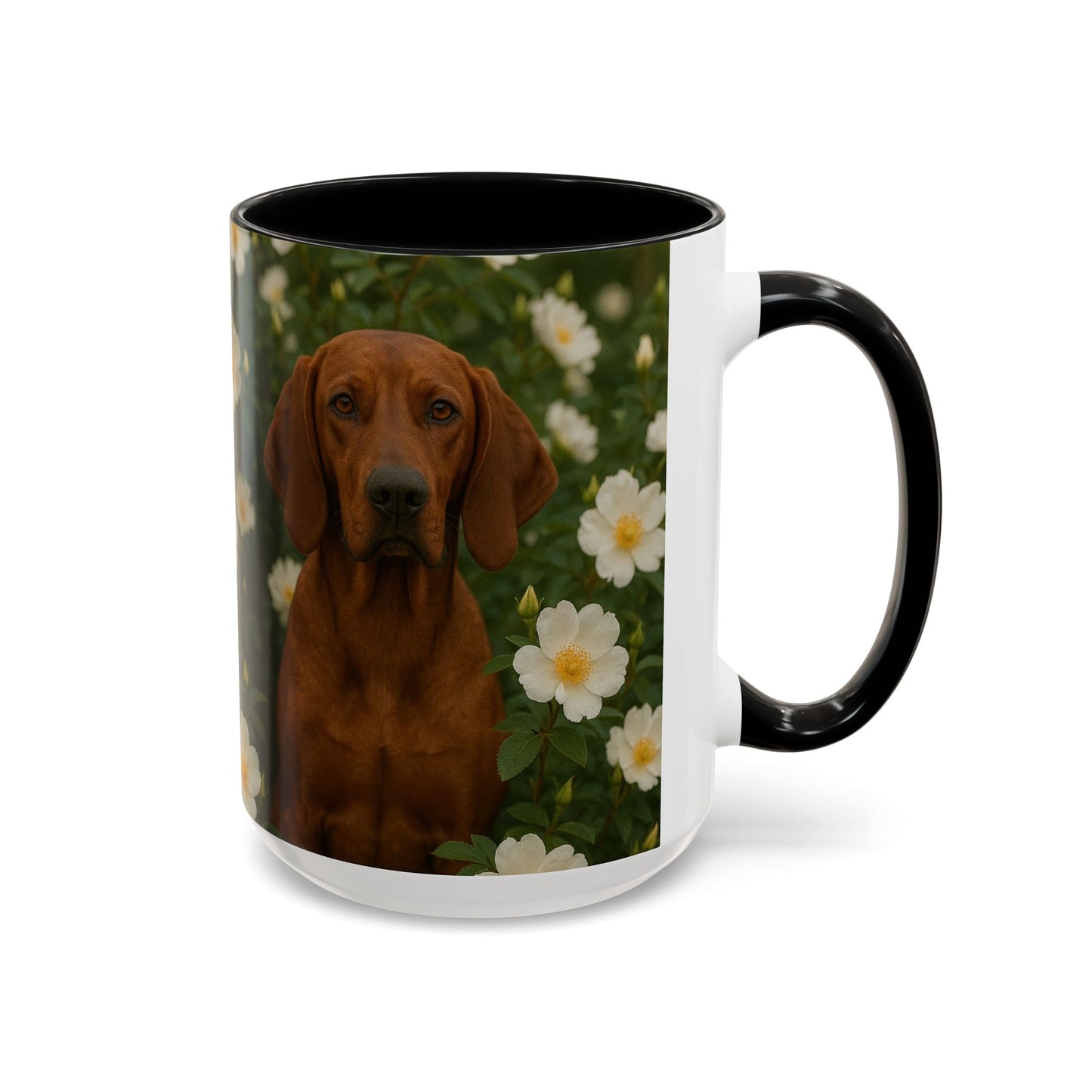 Taza de café con diseño de Redbone Coonhound: el regalo perfecto para los amantes de los perros.