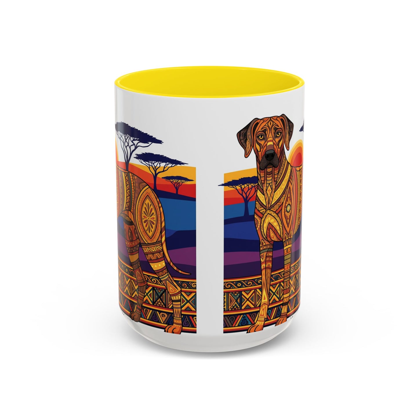 Taza de café con diseño de Rhodesian Ridgeback: el regalo perfecto para los amantes de los perros.
