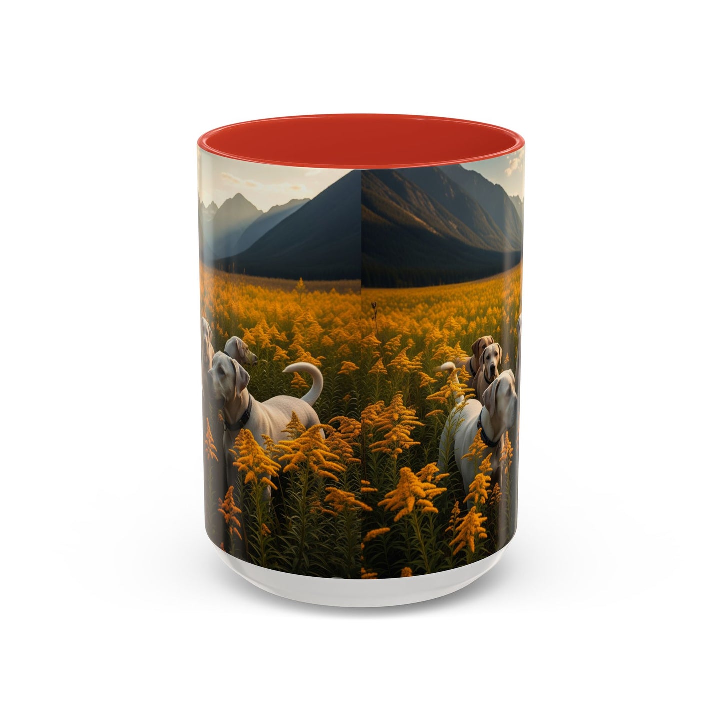 Taza de café con detalles de Mountain Cur: el regalo perfecto para los amantes de los perros