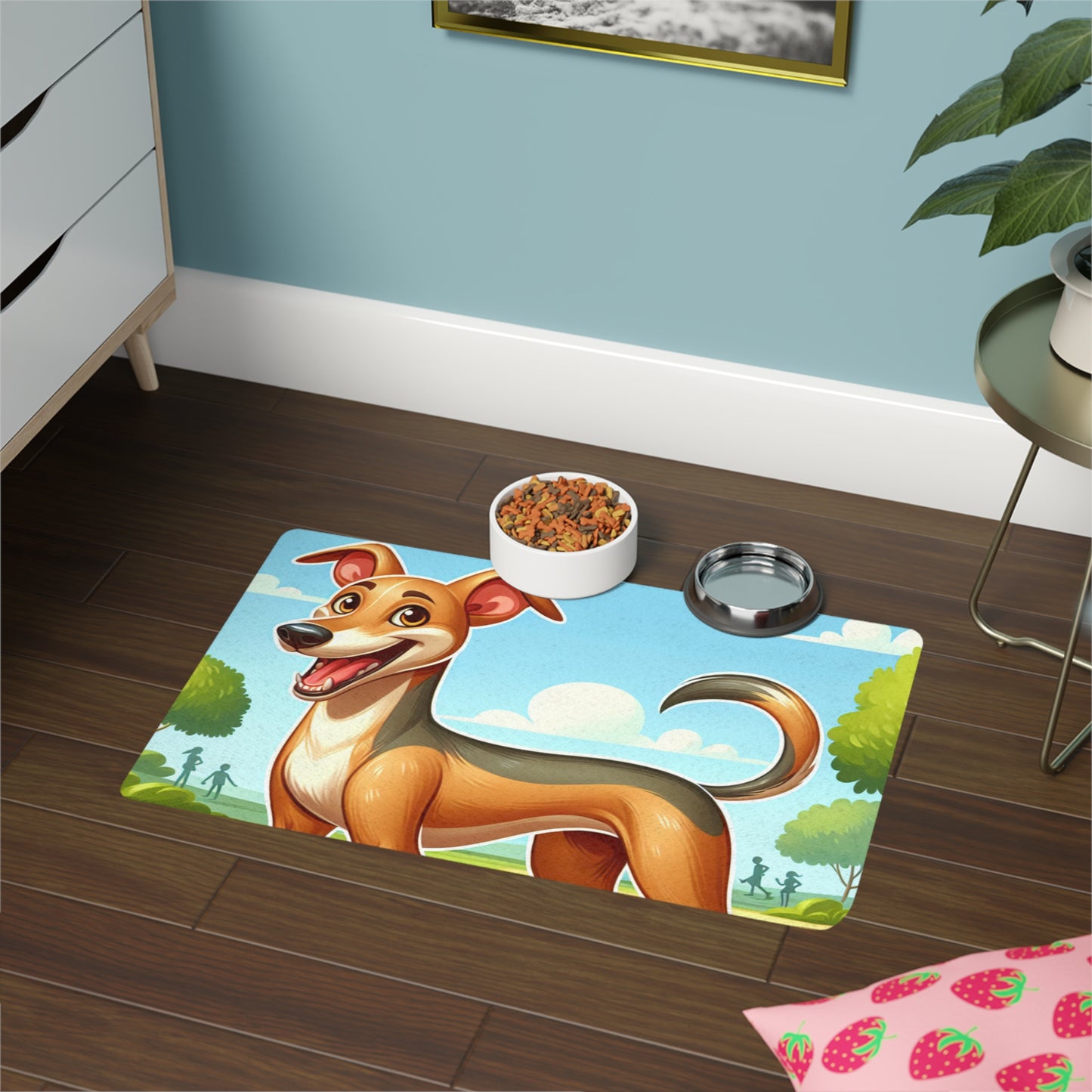 Pet Food Mat (12x18) - Azawakh