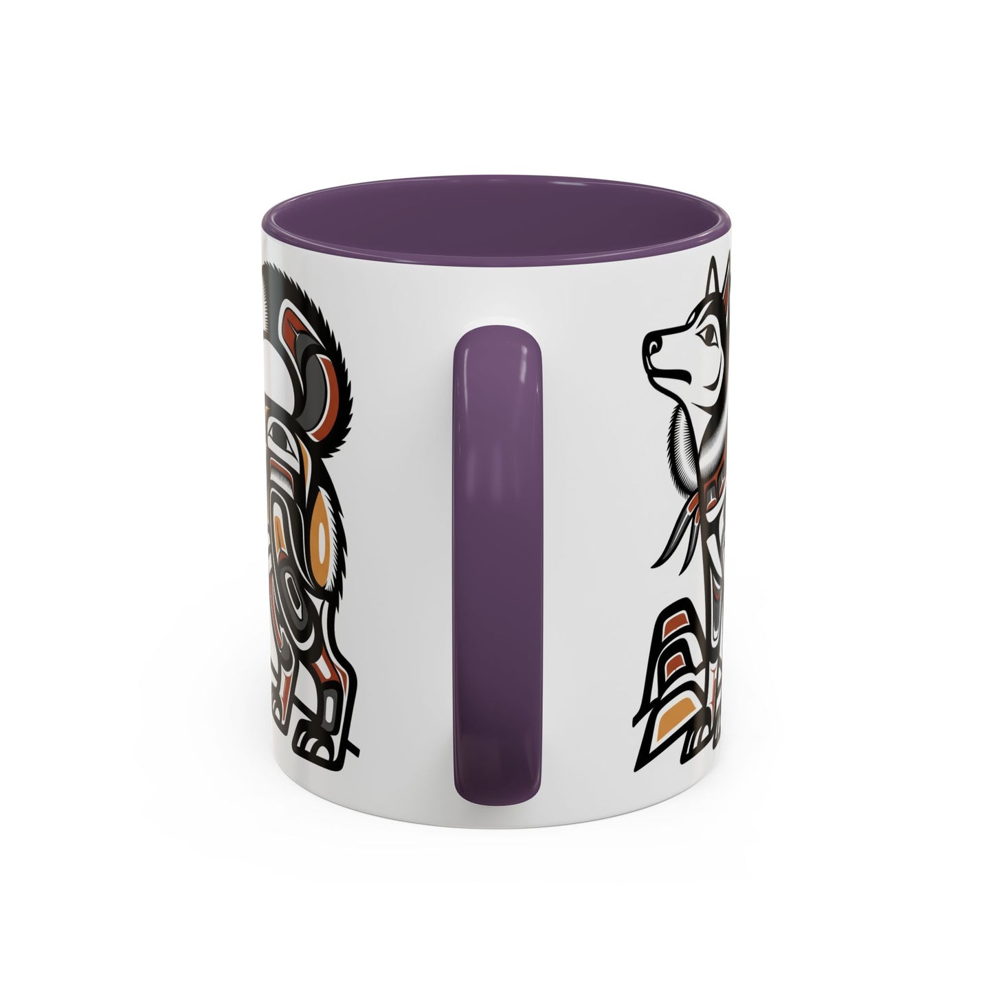 Siberian Husky Accent Coffee Mug - Perfect Gift for Dog Lovers