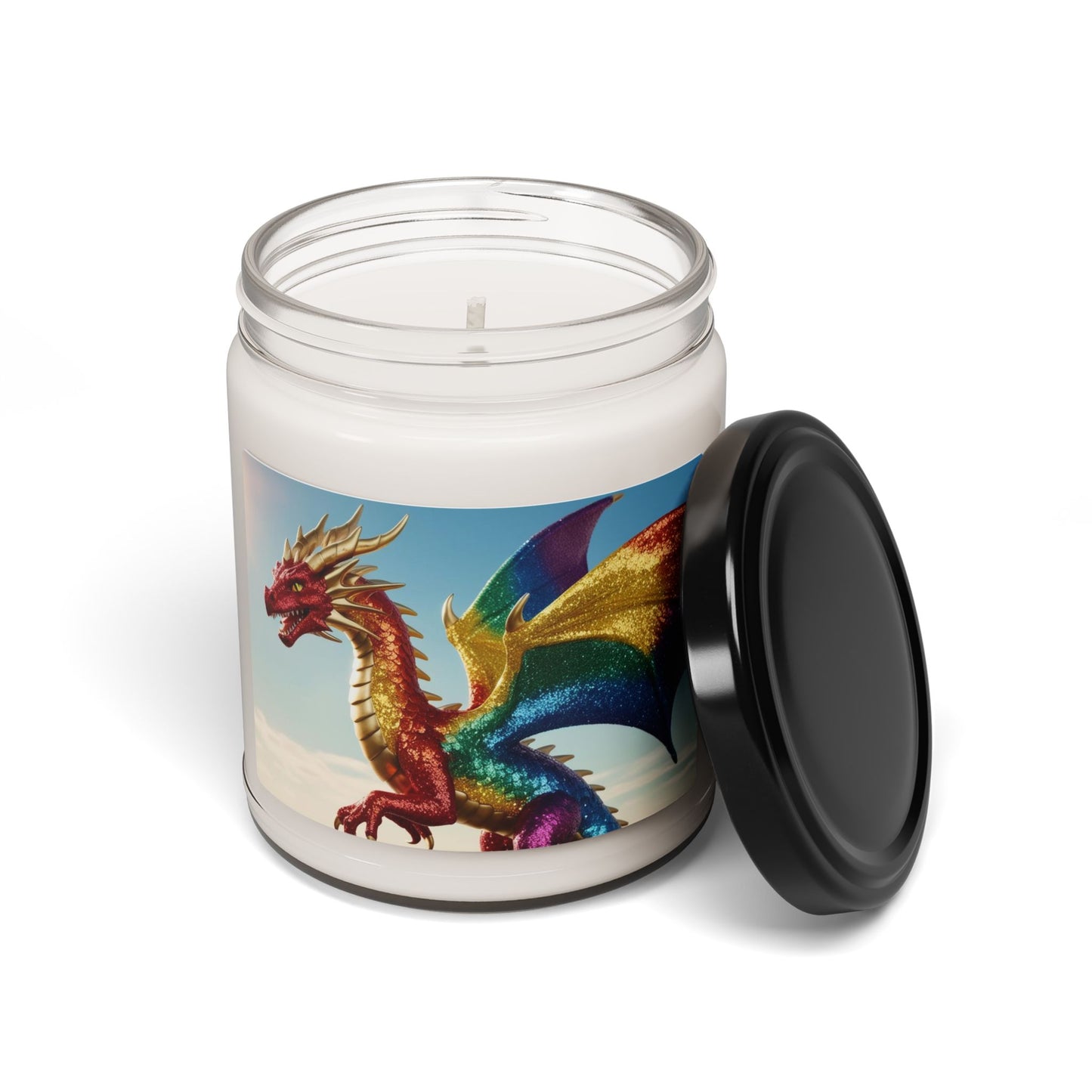 Rainbow Dragon- Scented Soy Candle, 9oz