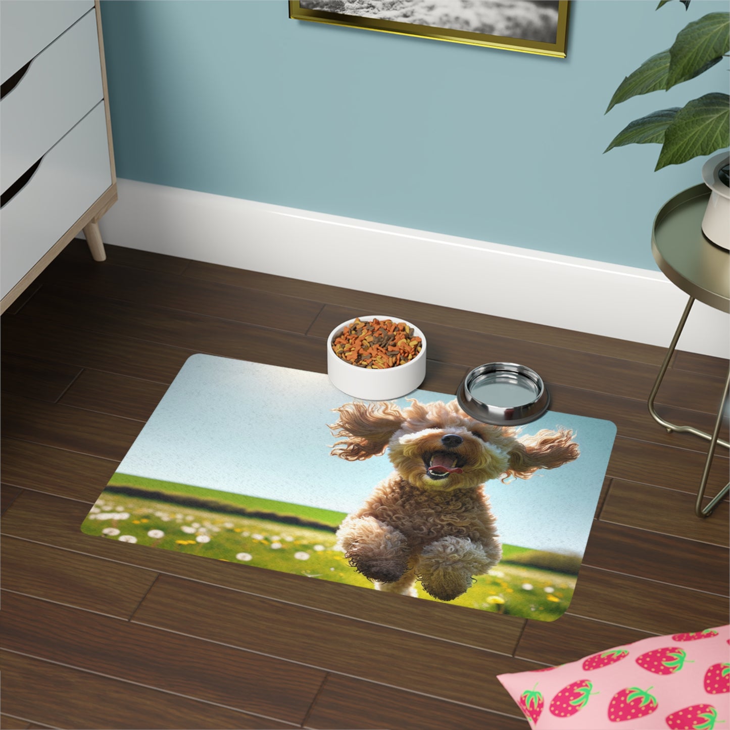 Pet Food Mat (12x18) - Spoodle