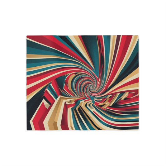 Optical Illusion Sweatshirt Blanket