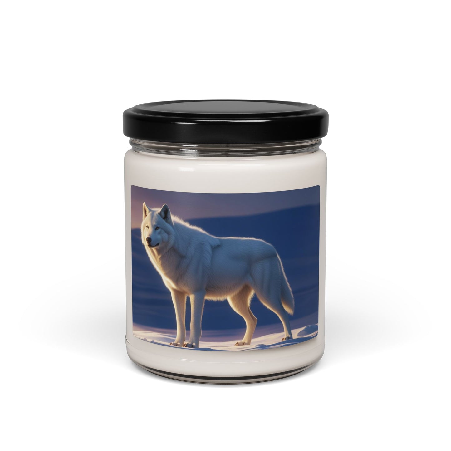 White Wolf- Scented Soy Candle, 9oz