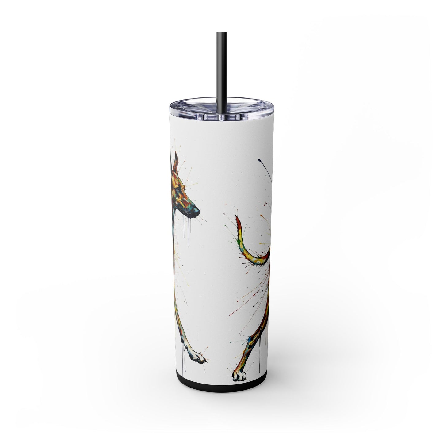 Azawakh Tumbler with Straw, 20oz